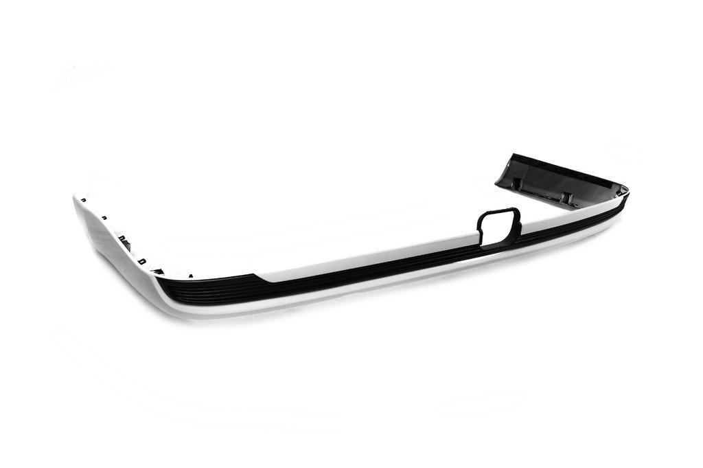 Rear Trim Without Chrome 2016-2025 (Executive, Under the Tow Bar) Black Color for Toyota Land Cruiser 200
