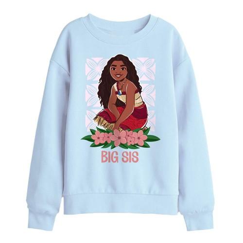Moana 2 Childrens/Kids Big Sis Moana Sweatshirt