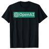Open AI TShirts ChatGPT Men Graphic Men Streetwear T Shirt Boyfriend O Neck Gift High Quality Cotton T-shirt