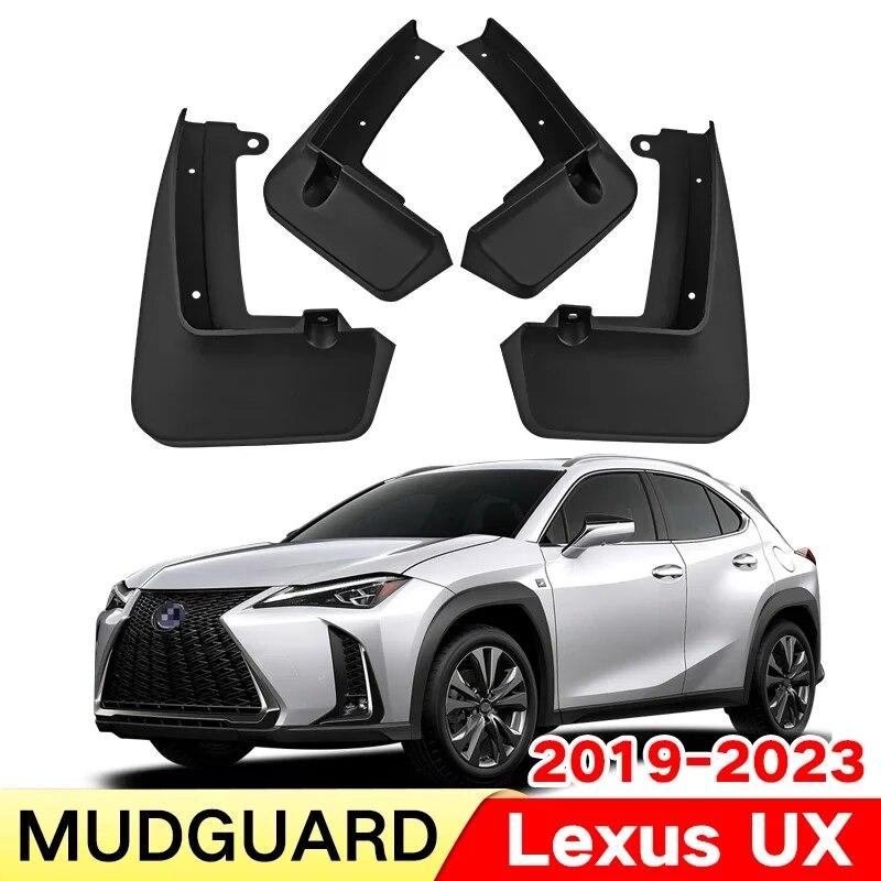 

Mud Flaps For UX UX200 UX250h HYBRID 2019-2023 2022 Splash Guards Fender MudFlaps Front Rear Mudguards Car Accessories 4Pcs