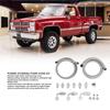 Car Accessories 6AN Hose Kit Connects GM Type II Power Steering Pump For Chevy C10 LS Swap