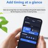 WIFI Solar Waterer Smart Garden Timing Sprinkler with Soil Temperature Humidity Sensor Automatic Flower Watering Tool