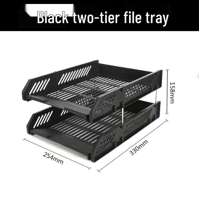 Student Desk Organizer: File Rack, Storage Tray & Book Stand