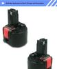 Compatible Lithium Battery 18650 for BOSCH 7.2V-14.4V Cordless and Pistol Drill GSR12-2.
