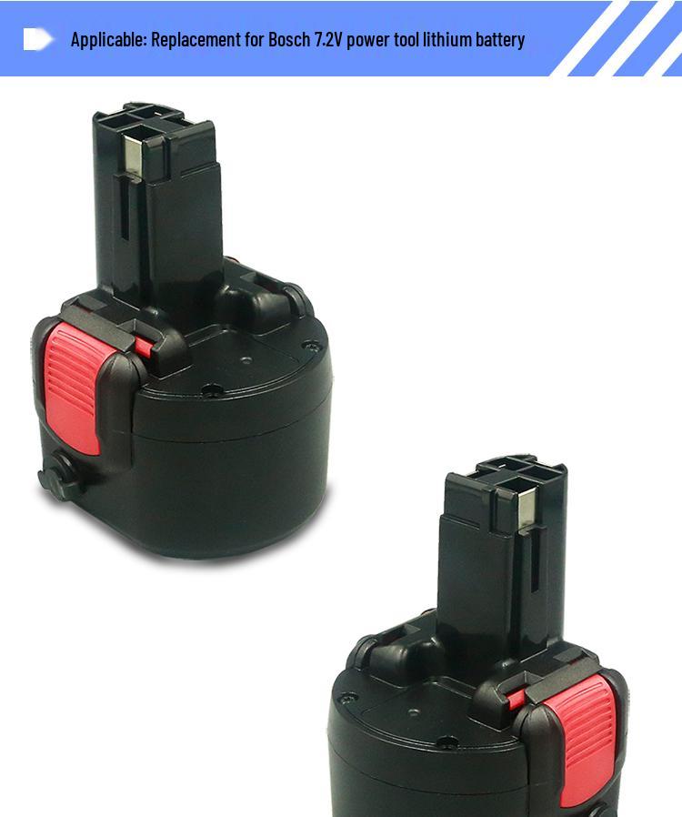 Compatible Lithium Battery 18650 for BOSCH 7.2V-14.4V Cordless and Pistol Drill GSR12-2.
