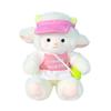 Plush Sheep Toy For Girls Gift Soft Polyester Plush With Sports Theme For Birthday Present