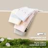 Ladies Spring and Summer Lovely Pure Cotton 10A Antibacterial Extension Crotch Soft Breathable Flat Angle Briefs