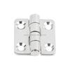 Marine Hardware Accessories 316 Stainless Steel Folding Hinge Silver Stamped Hinges