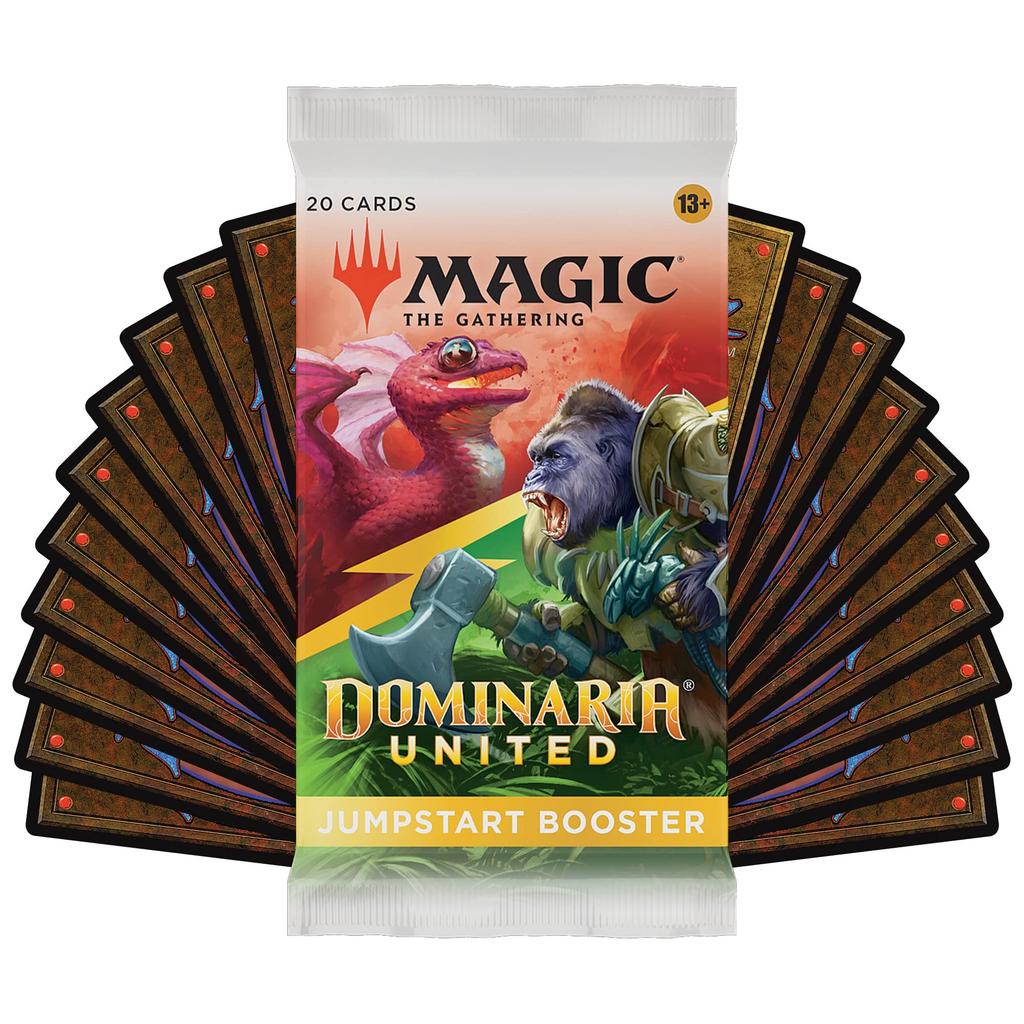 The Gathering Dominaria Unite Jumpstart Booster 18 Packs C97150000 MTG Trading Card Wizards of the Coast C97150000 Magic (English Version) (Box)