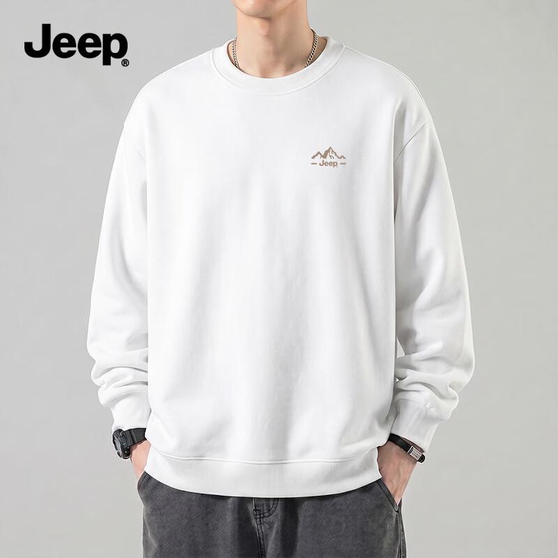 JEEP Men's Heavyweight Crew Neck Sweatshirt