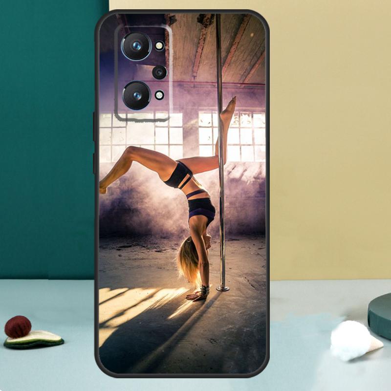 Pole Dance Dancing Fitness For Realme GT 7 Pro GT 5 6 6T C67 C61 C55 C53 C51 C21Y C25S C75 10 11 12 13 14 Pro Plus Case