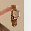 Minimalist Round Dial Quartz Women Watch Stainless Steel Wristwatch Simple Retro Small Ladies Dress Watches Daily Gift Clock