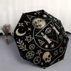 Enchanted Circle: Mystical Symbols for Your Space Umbrella, Portable 3-Fold Compact Umbrella for Men & Women R152