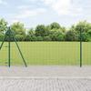 VidaXL Euro Fence with 7 Flanged Posts 1.2x10 M Galvanized Steel 3350837