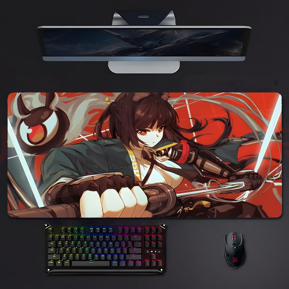 Game Stylish Zenless Zone Zero Hoshimi Miyabi Mouse Pad Mousepad Large Gaming Lockedge Thickened Pc Table Desk Mat