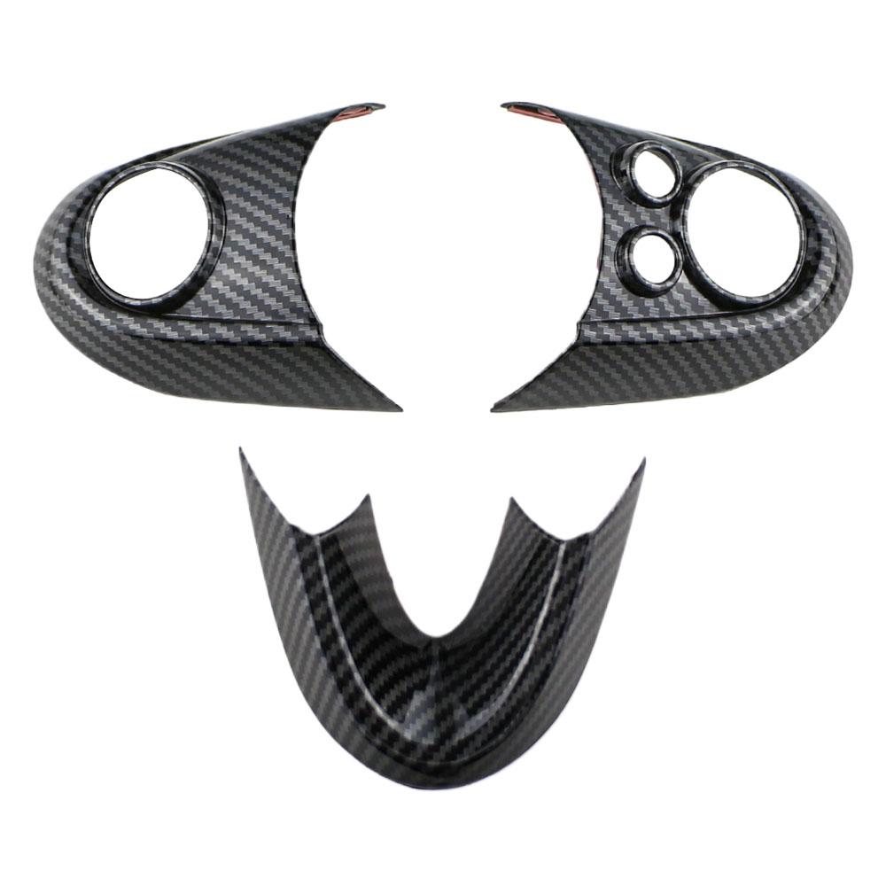 Car Steering Wheel Trim Cover Sticker for MINI Cooper F54 F55 F56 F57 F60 Interior Decoration Sticker Car Accessories