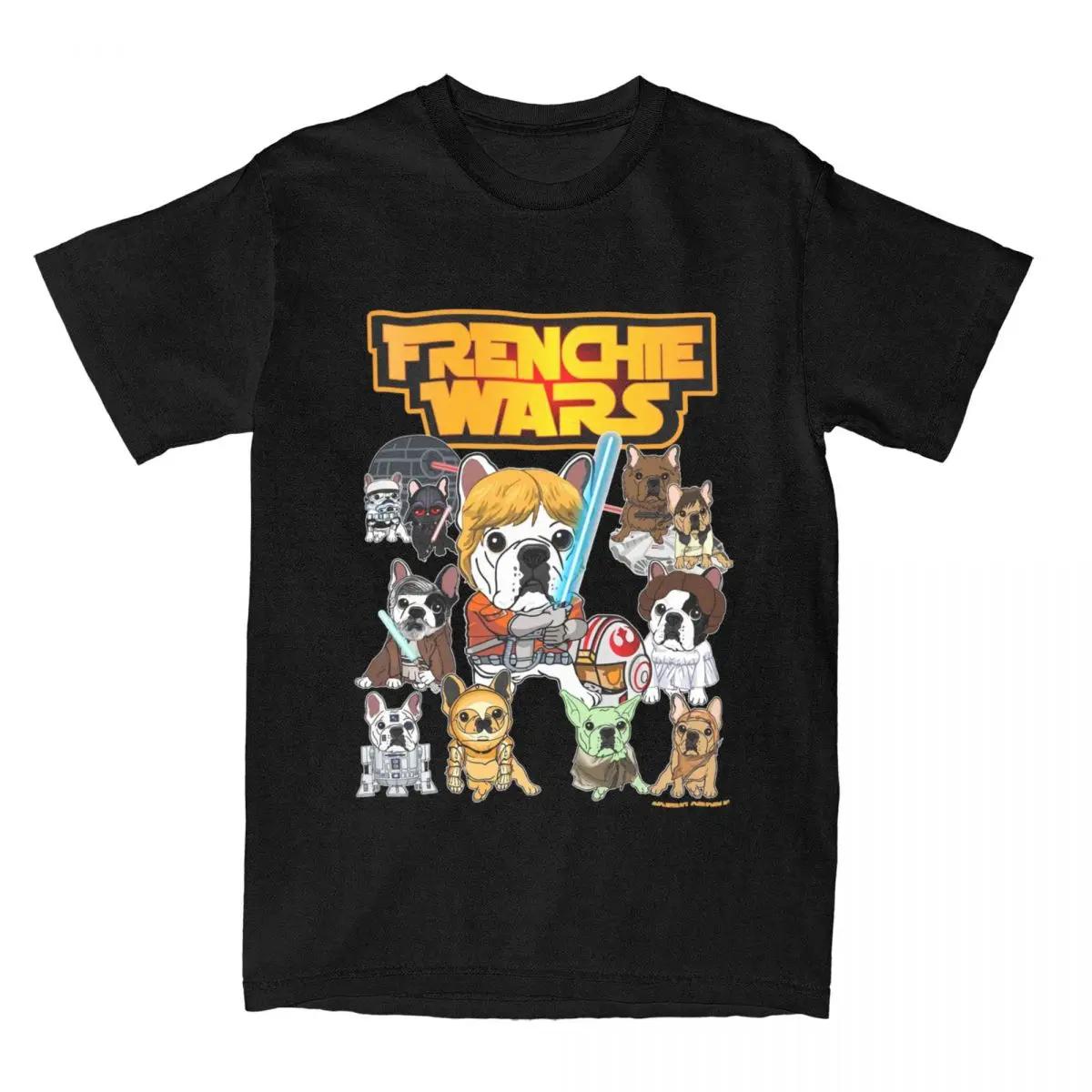 

Новинка Frenchie Французский бульдог Футболка Мужская Женская Хлопковая Новинка Собака Пародия Фильм Футболки Футболка Идея Подарка Одежда XXL чёрный