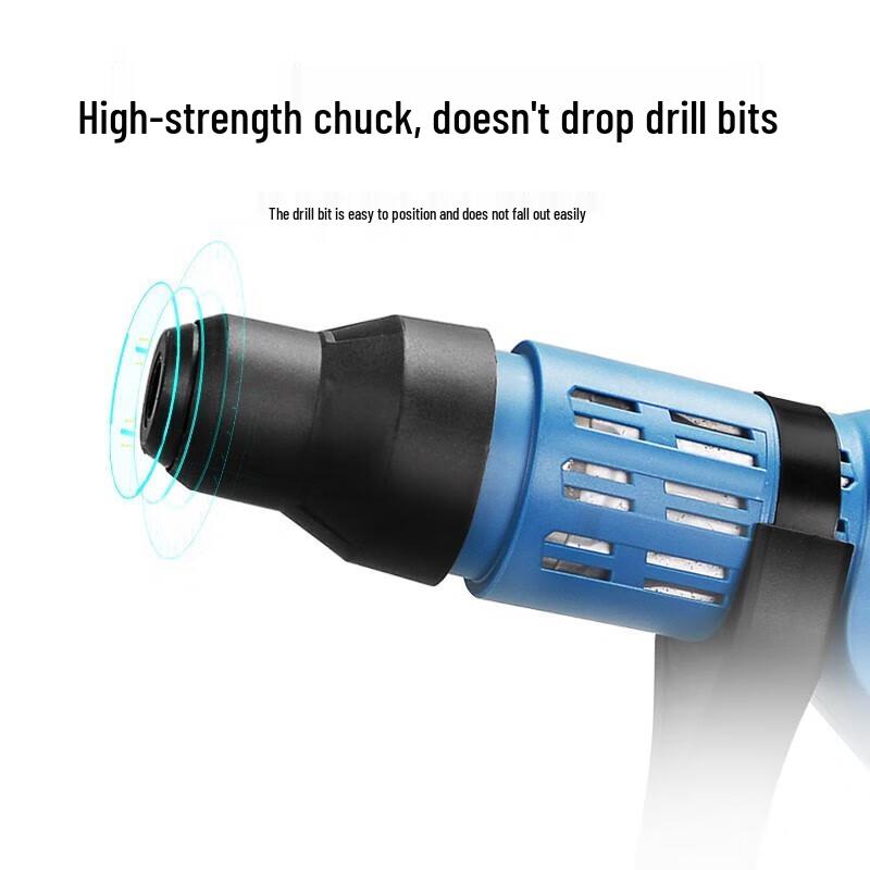 Dongcheng 1500W Rotary Hammer Drill and Demolition Tool CN plug (adapter included)