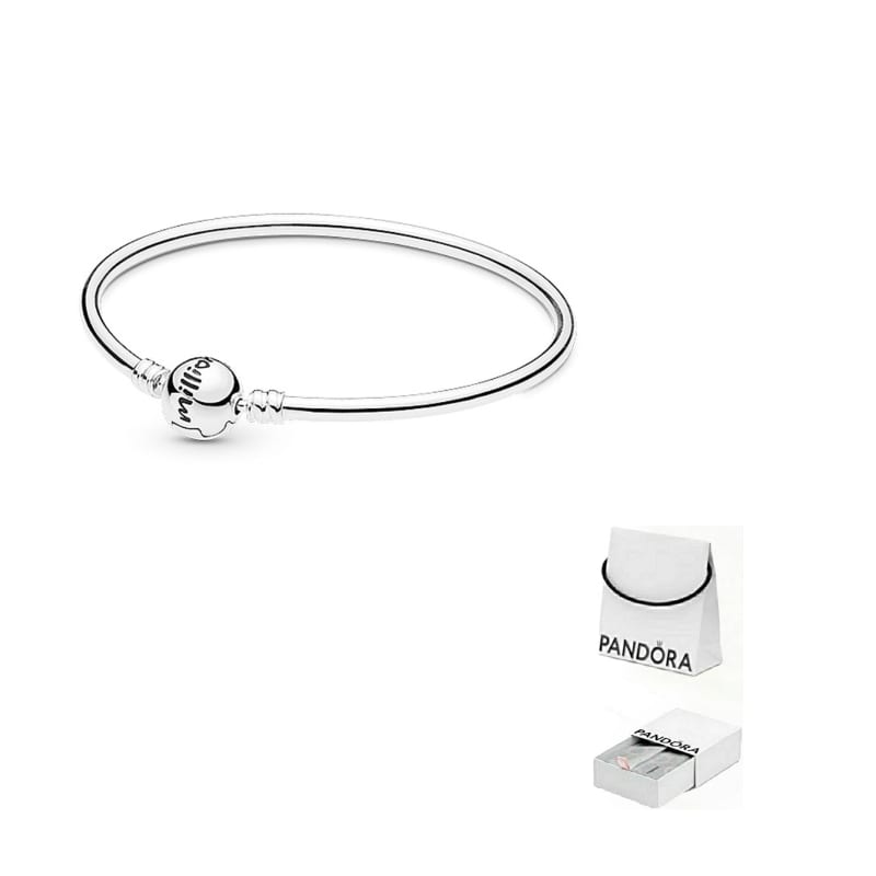 Pandora 925 Sterling Silver Bangles Women's 598084-1