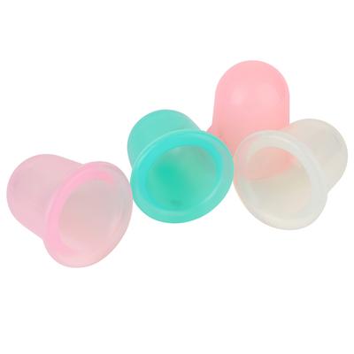Werkzeuge Sillicone Schröpfbecher Anti Cellulite 4 Farben 1 Stück Vakuum Helfer Ganzkörpermassage Massgaer