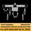 For BYD SEALION 06 EV 2025 Panel Dashboard Navigation Automotive Interior Protective Film TPU Anti-Scratch Accessories