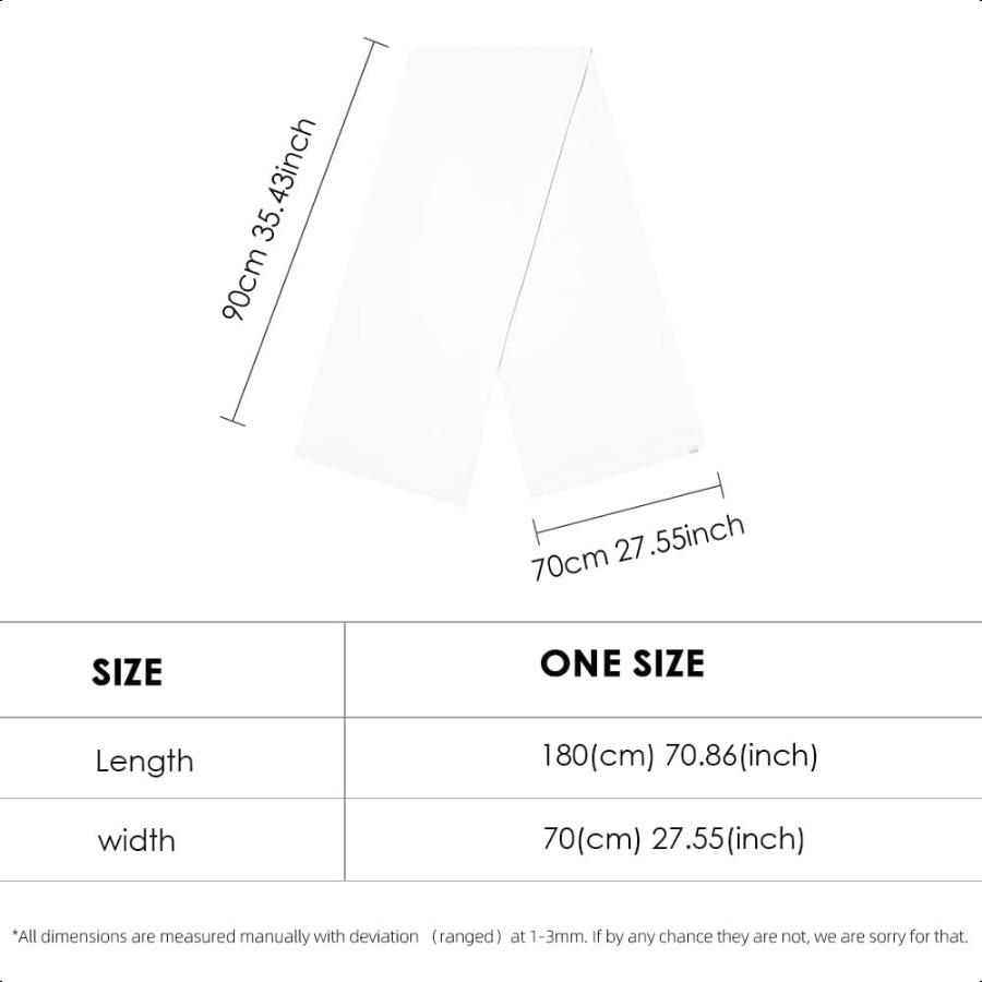 

OHRAIN Солнцезащитная шаль Защита от солнца УФ UPF 50+ Пляжная дорожная шаль-накидка Летняя накидка на купальник Охлаждающее одеяло United States