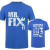 They Call Me Mr Fix It Funny T-shirts Handyman Dad Repairman Father TShirt Original T Shirt Men Clothing Oversized Graphic Gift