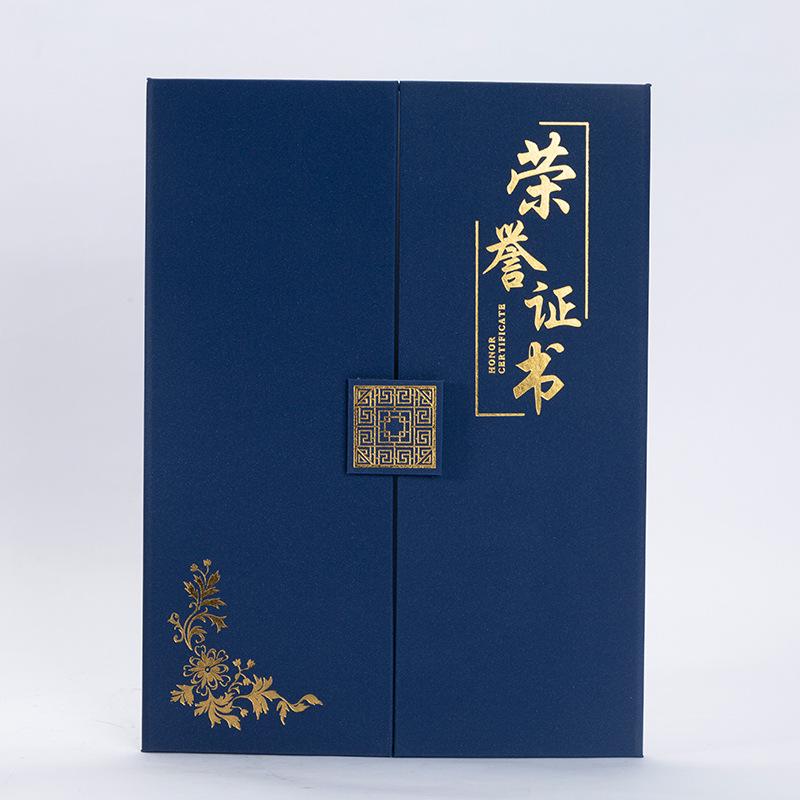 Tri-fold A4 Honors & Appointment Certificate Case