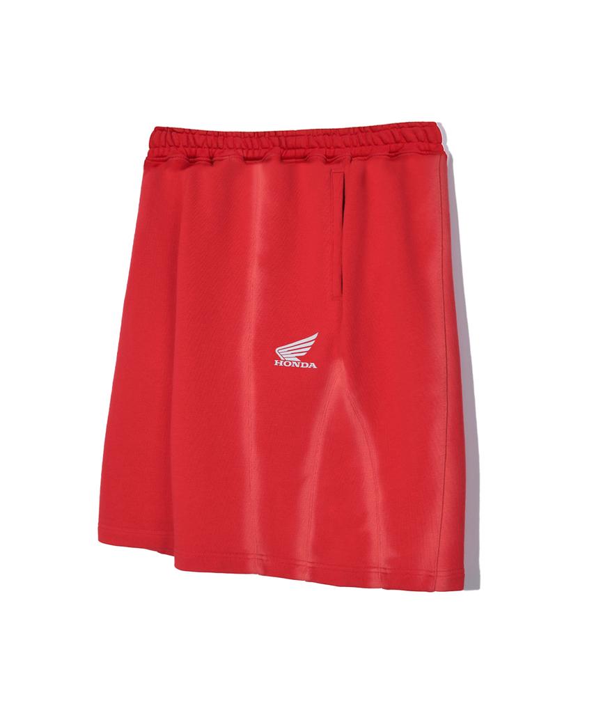 PHYPS MOTORCYCLE Vintage Cutoff Shorts Red