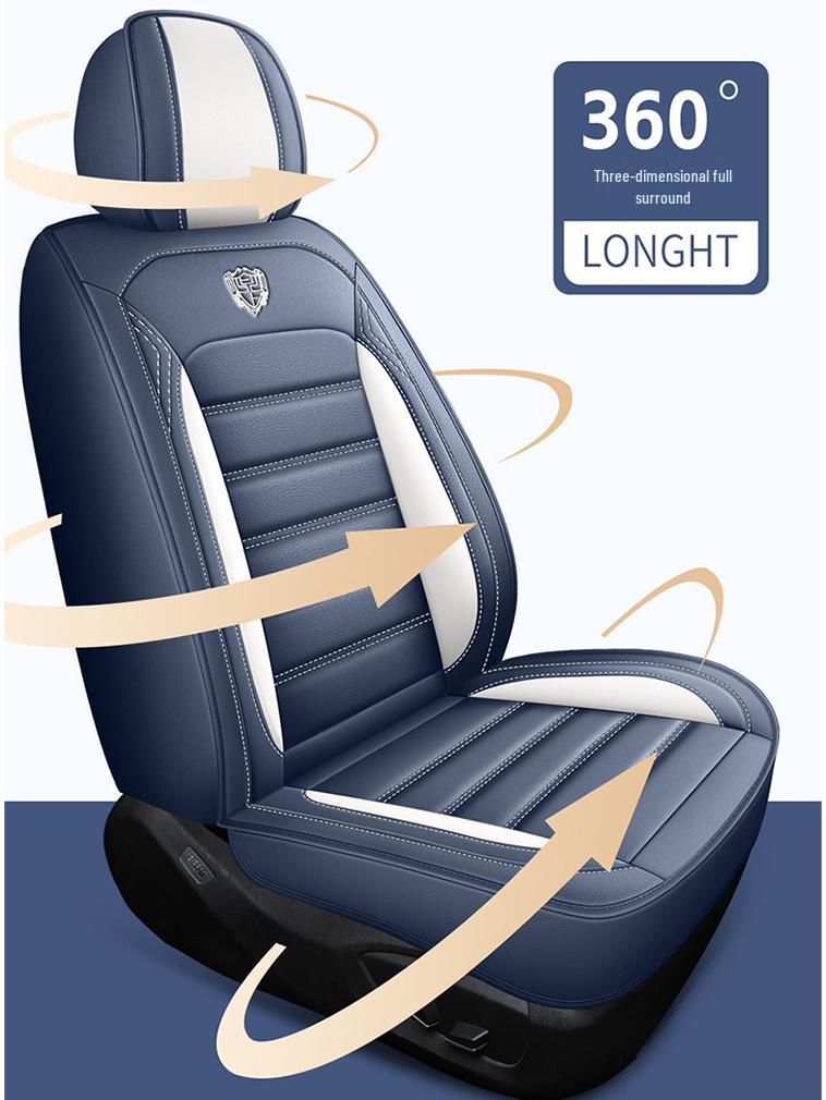 Five-Seater All-Season Universal Full Wrap Car Seat Cushion Set