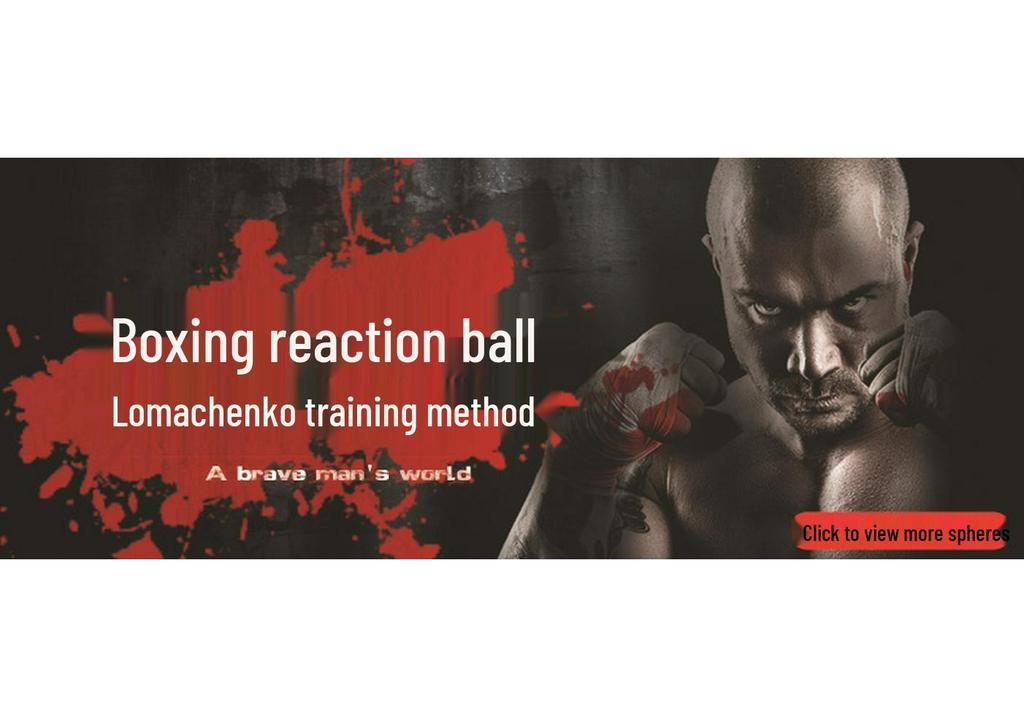 Head-Mounted Boxing Reaction Ball for Speed Training