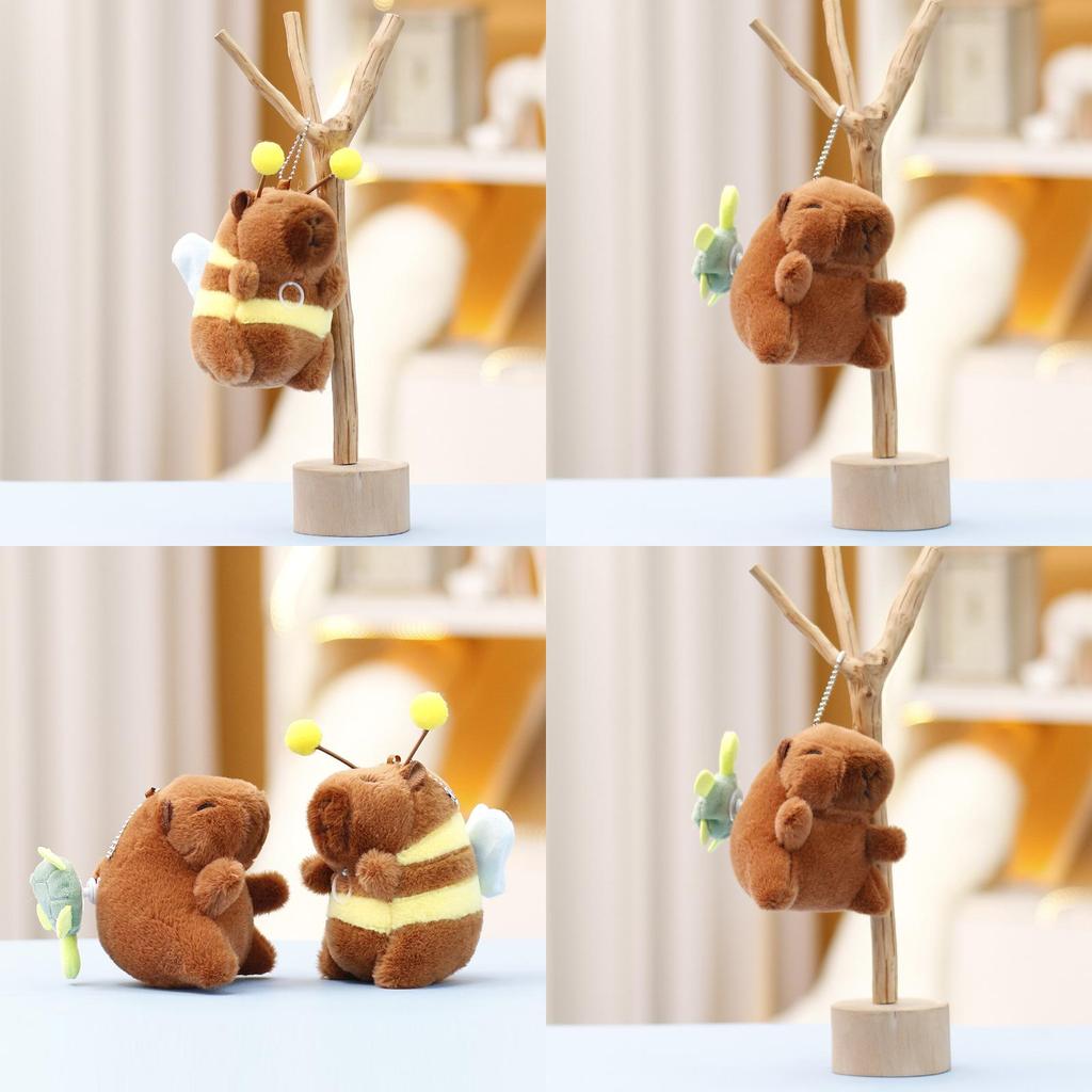 Entzückendes Capybara Plüschtier Süßes Wasserschwein Stofftierpuppe für Kinder Geschenke