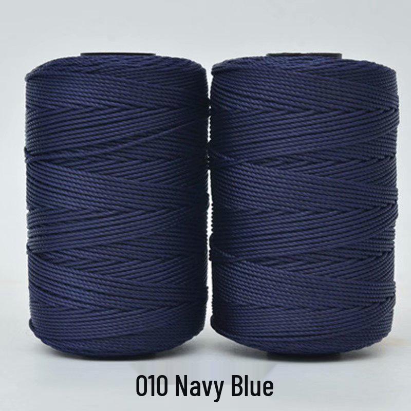 Filo per uncinetto e maglia in nylon a tre capi per borse, cappelli, scarpe, cuscini per seduta, seta ghiacciata e filato di lana.