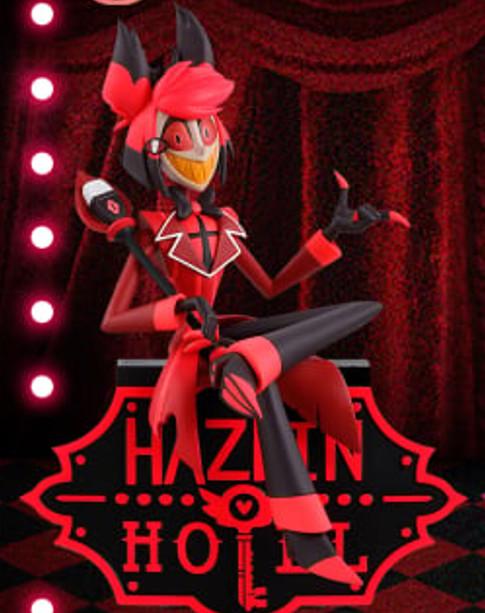 

Ласкаво просимо до Hazbin Hotel Фігурка на монітор Аластор Фігурка