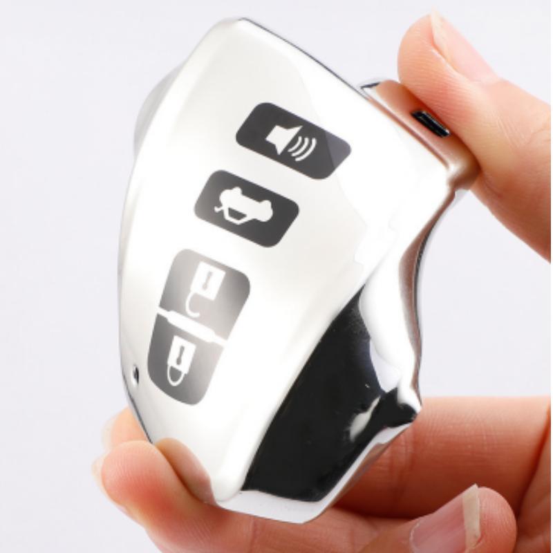 TPU Car Remote Key Case Cover Shell Fob For Toyota Avalon Camry Corolla RAV4 Highlander Auris CHR Land Cruiser Auto Accessories