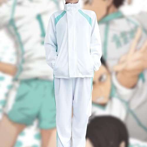 [Formemory] Aoba Johsai High School Volleyball Jersey, Long Sleeve, Sportswear, Featuring Oikawa Toru, Iwaizumi Hajime, Kindaichi Yuutaro, and Kunimi