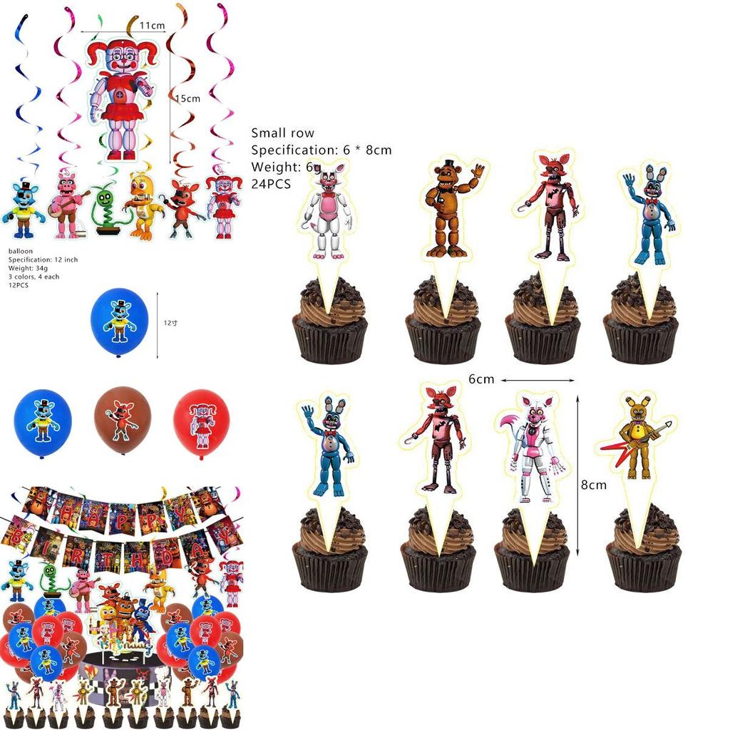 Festive Five Nights At Freddy's Party Supplies For Unforgettable Birthday Celebrations
