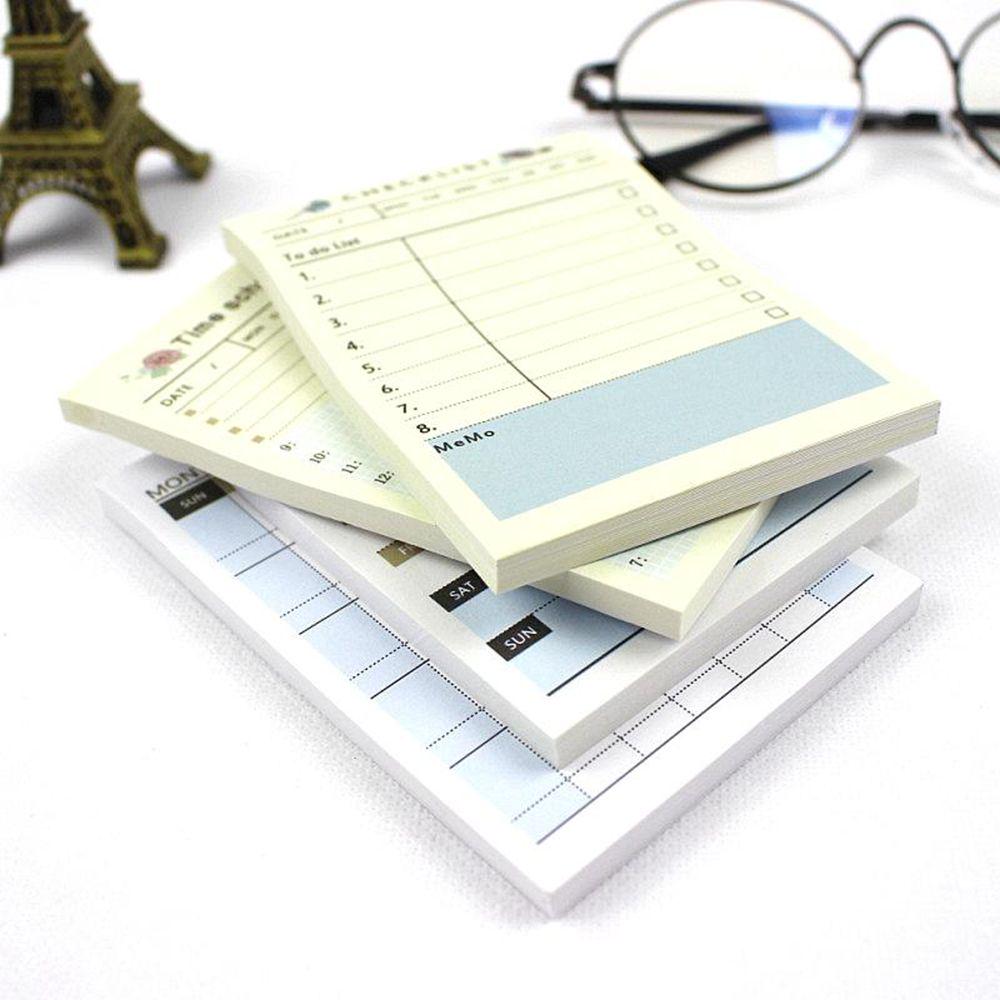 1Pc Schedule Organizer Check List Memo Planner Sticker Notes MemoLabel CL