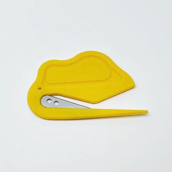 3 Pcs Letter Opener Envelope Slitter Plastic Pet Hair Knotting Knife Portable Mail Opener Wrapping Paper Cutting Tool for Home Office Supplies