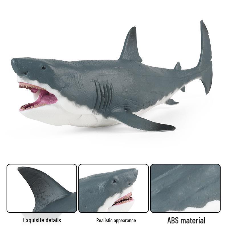 Megalodon & Sharks Ocean World Plastic Model Set