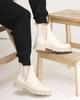 Stivaletto Chelsea Teona 421 36 in pelle latte
