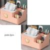 Household Tissue Storage Box Desktop Cartoon Little Bear Paper Boxes Phone Holder Design Tissue Box Divided Storage Paper Boxes