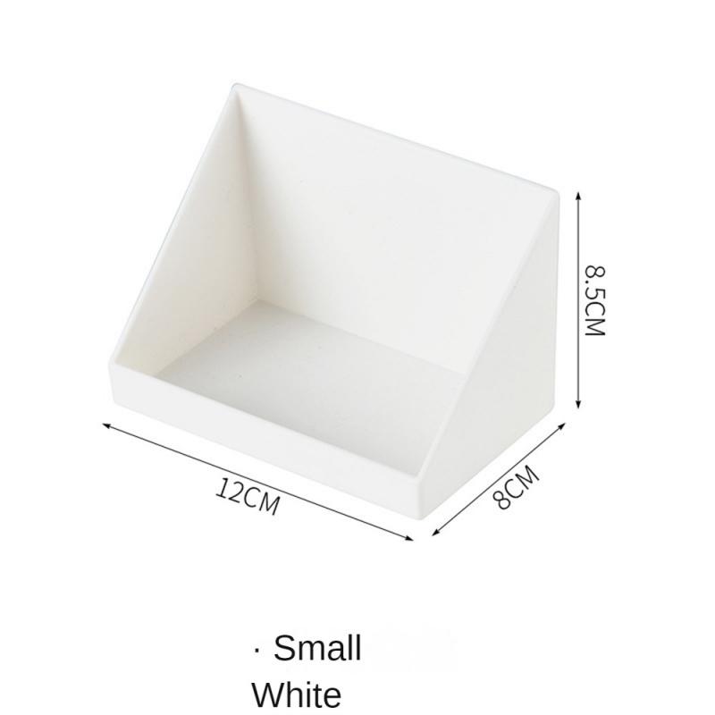 

Поддержка настенного крепления Многофункциональный дизайн Настенный ящик для хранения Творческая идея Коробка для классификации всякой всячины Autohesion белый