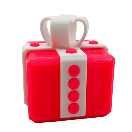 

Напечатанная на 3D раздражающая подарочная коробка с винтами Красочная квадратная головоломка Подарочная коробка Прикольный кейс Украшение для дома, офиса, книжной полки, рабочего стола 6 cm