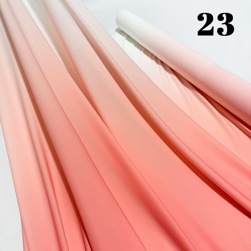 50cm Chiffon Gradient Fabric Hanfu Ancient Style Rainbow Gradient Fabric Stage Costume Design Skirt Dress DIY Sewing Material
