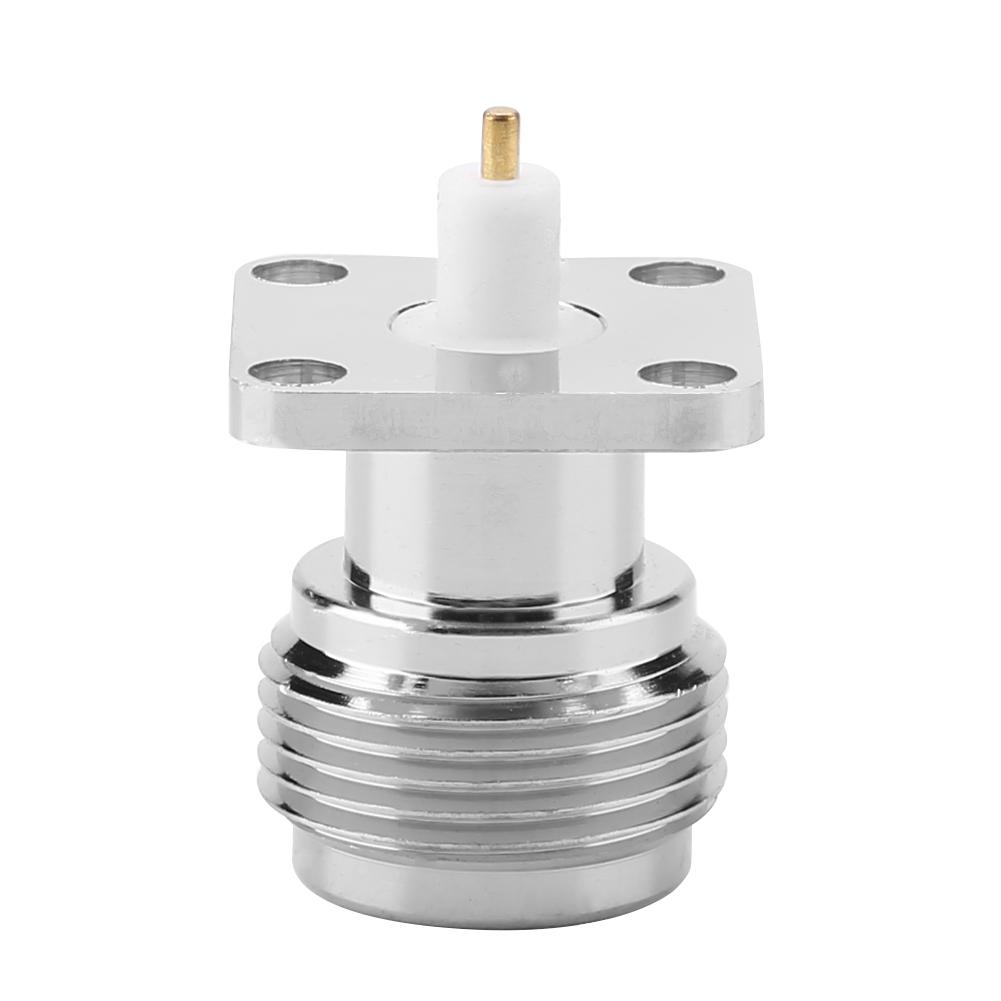 

2Pcs NKFD5N Гнездо RF коаксіальний роз єм з фланцем 17,5*17,5