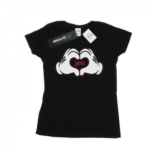 

Disney Womens/Ladies Mickey Mouse Loves You Cotton T-Shirt XXL білий