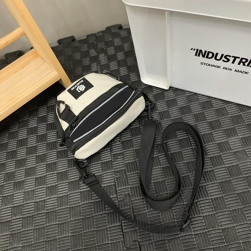 Lightweight Mobile Phone Small Satchel Women'S Trendy Brand Street Men'S Messenger Bag Fashion Sports Trendy Bag