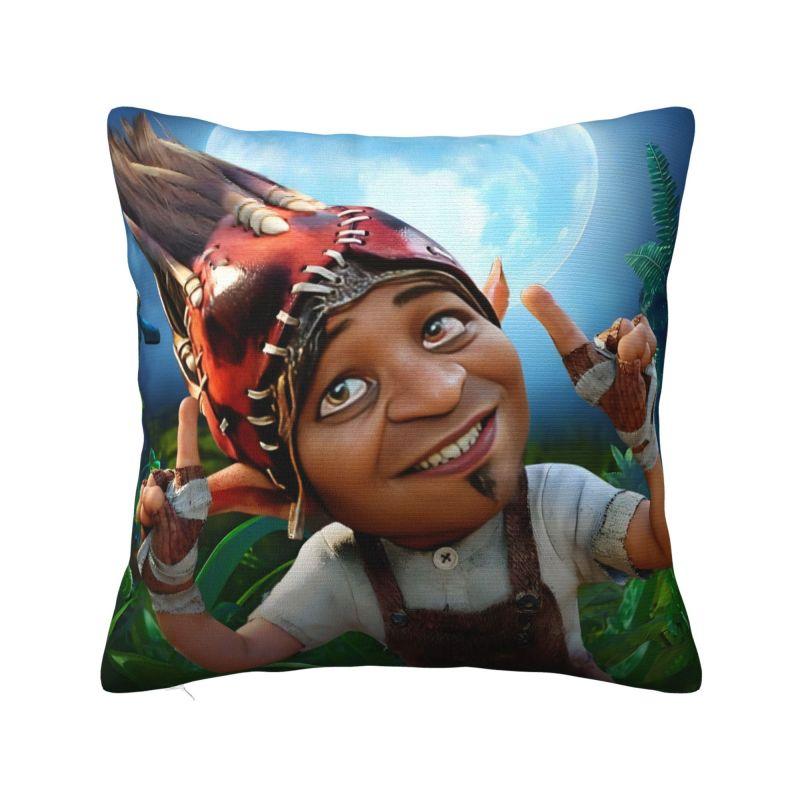 Custom Disney Anime Strange Magic Fantasy Film Cushion Covers Cartoon Cute Soft Cute Pillow Cases for Car Sofa 12x12Inch