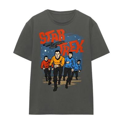 STAR TREK Unisex Adult Run Forward T-Shirt